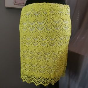 Love 21 Casual Lace Skirt